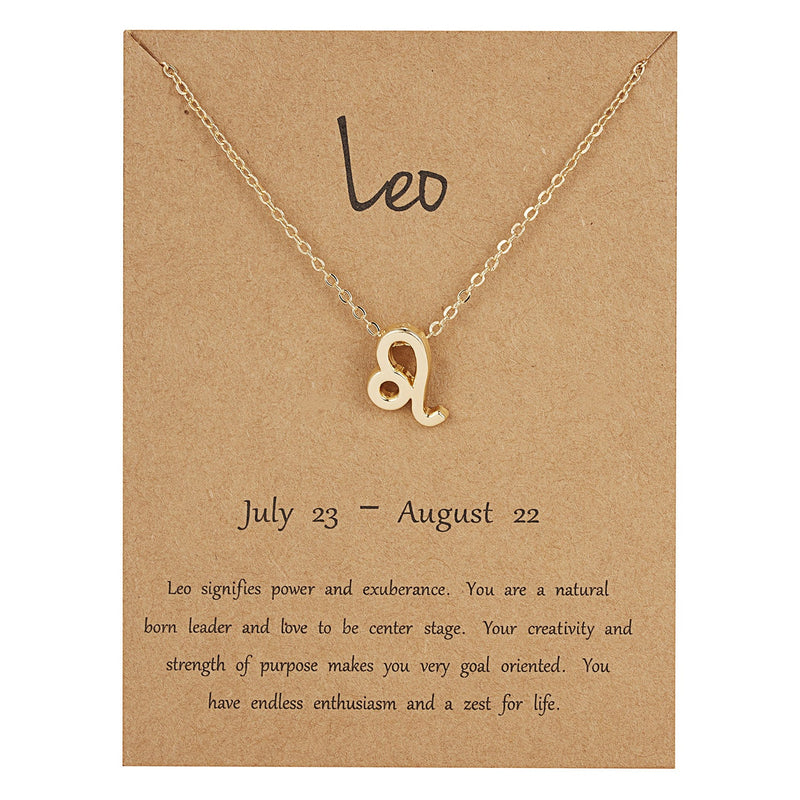 Zodiac Leo Necklace