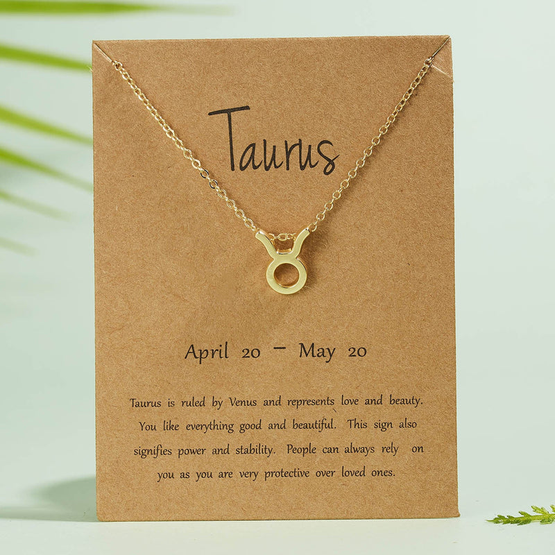 Zodiac Taurus Necklace