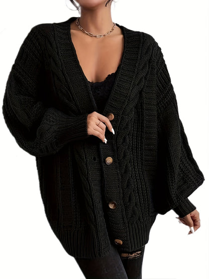 CD | Cardigan de iarnă relaxat și elegant