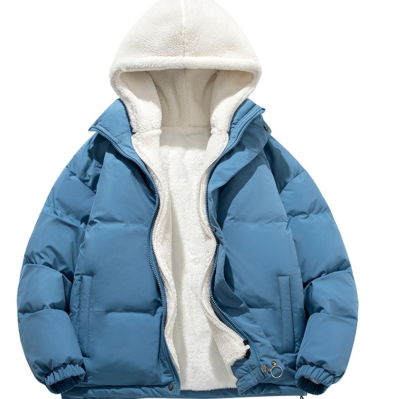 CD | Jachetă puffer căptușită cu fleece