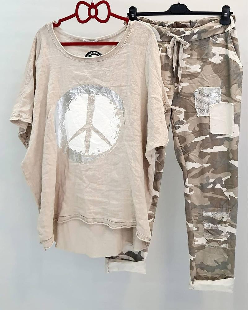 CD | Set patchwork de culoare camuflaj