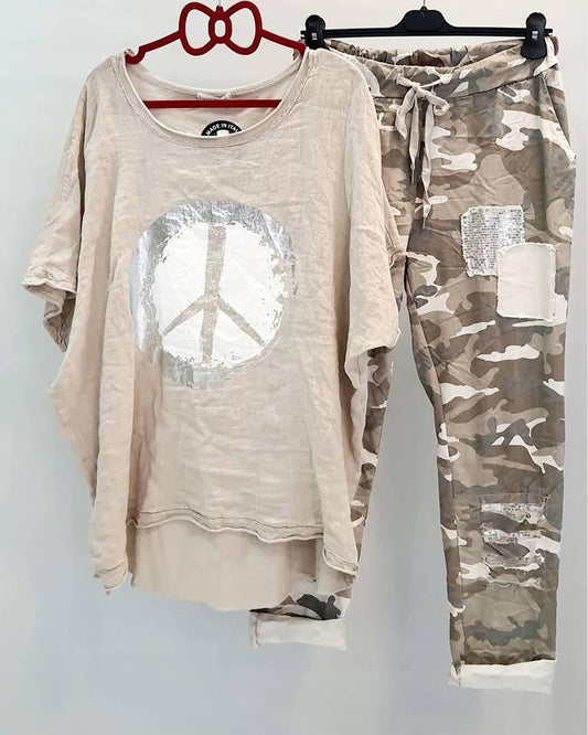 CD | Set patchwork de culoare camuflaj