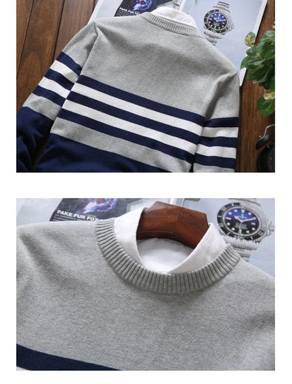 CD | Pulover casual din lână pentru bărbați