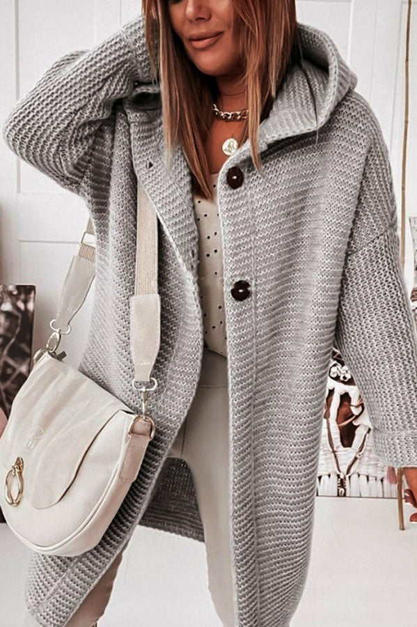 CD | Cardigan cu glugă