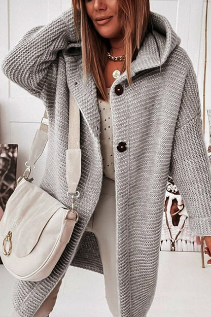 CD | Cardigan cu glugă