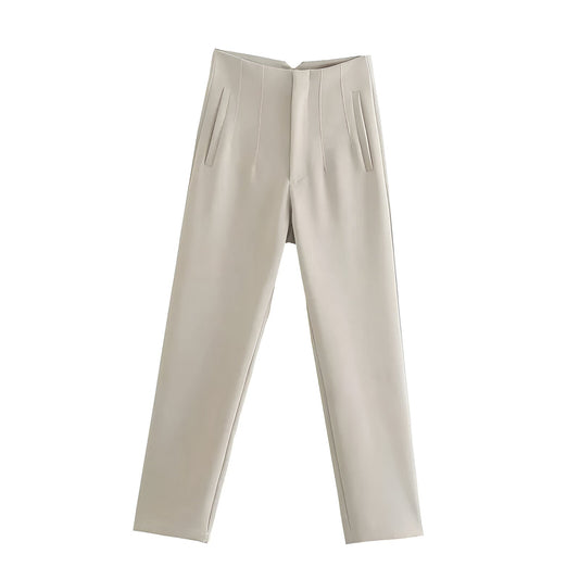 CD | Pantaloni eleganți de birou cu talie înaltă (sezonul 1)