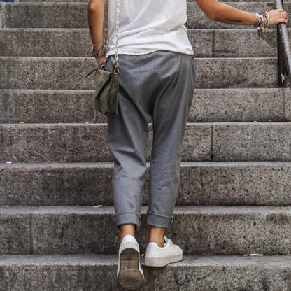 CD | Pantaloni casual din in