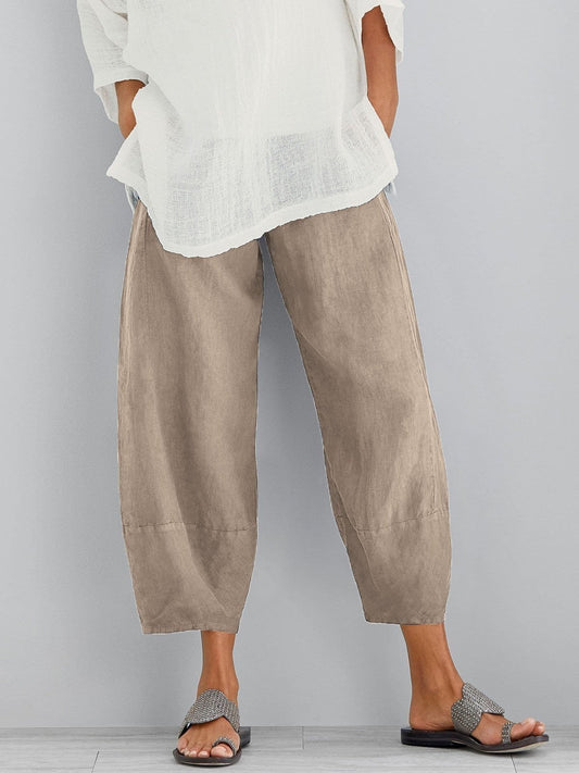 CD | Pantaloni vintage cu picior lat pentru femei