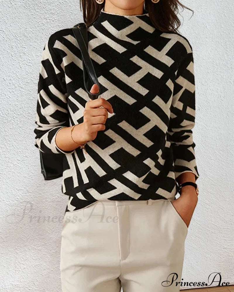 Gracefully Designed Sweater