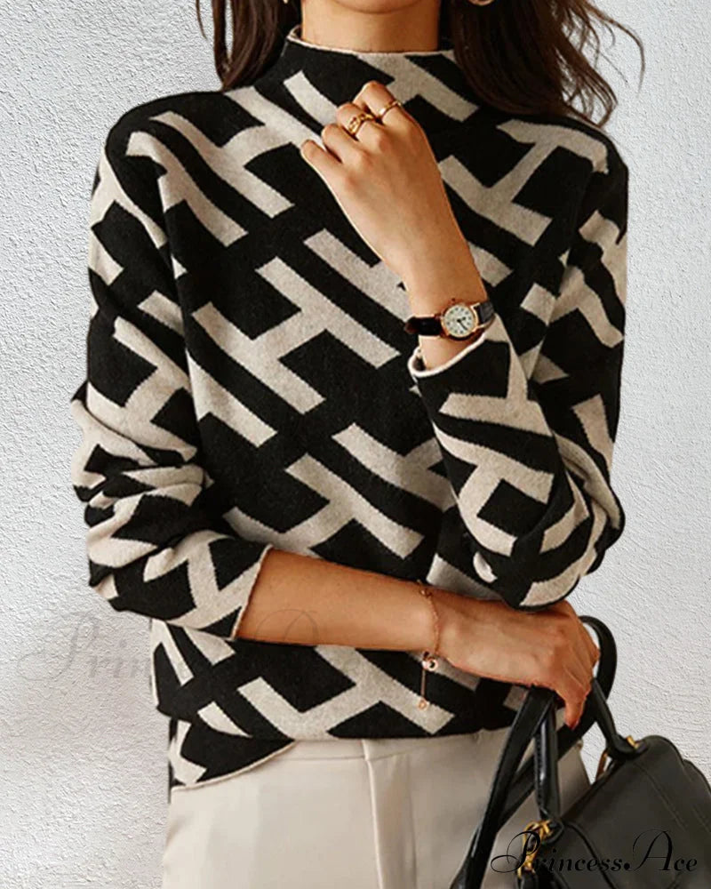 Gracefully Designed Sweater