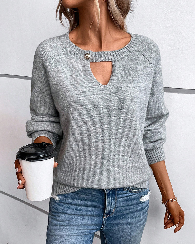 CD | Pulover general casual și relaxat