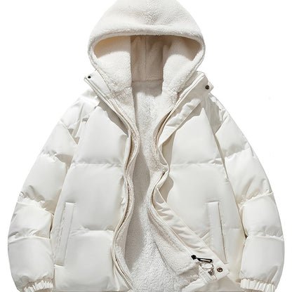 CD | Jachetă puffer căptușită cu fleece