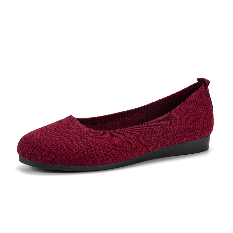 CD | Cap rotund Femei Flats