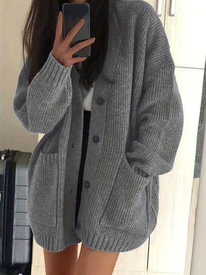 CD | Cardigan de iarnă relaxat și elegant