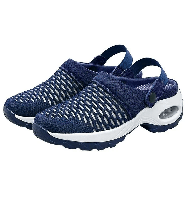 CD Femei Air Cushion Platform Mesh Mules Sneaker Sandale