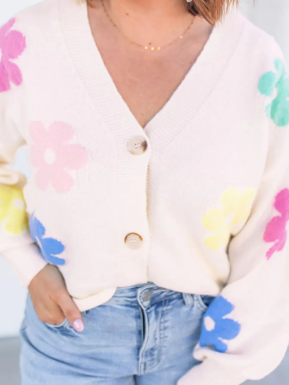 CD | Cardigan de iarnă simplu și elegant