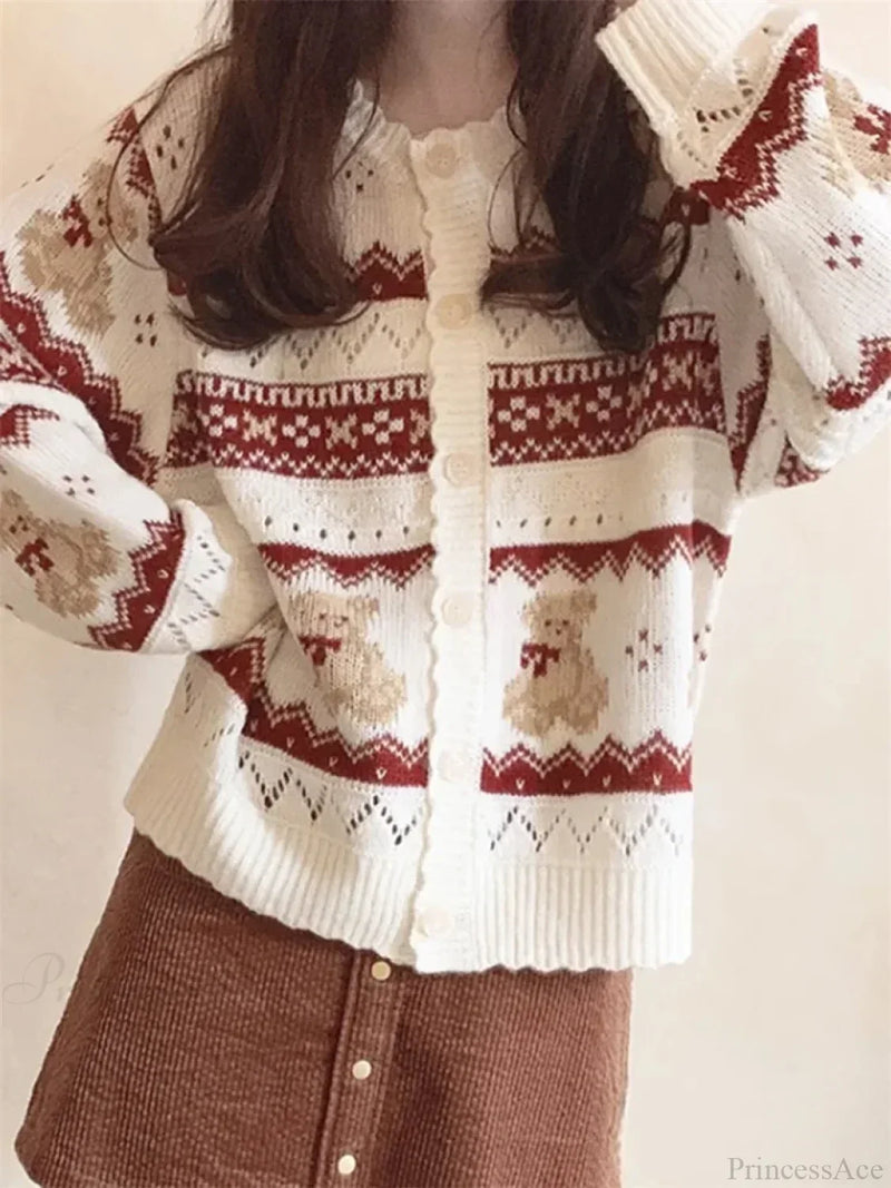 Timeless Vintage Style Cardigan