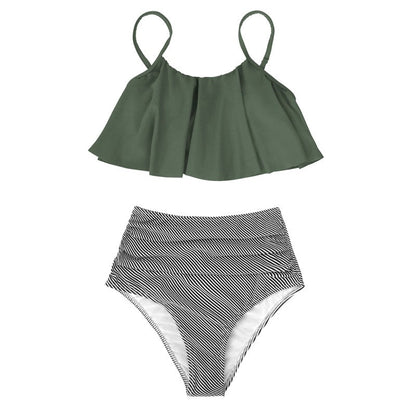 CD | Bikini colorat cu volane