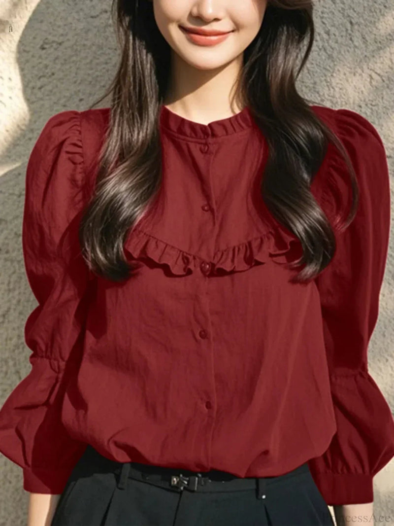 Timeless Vintage Style Blouse