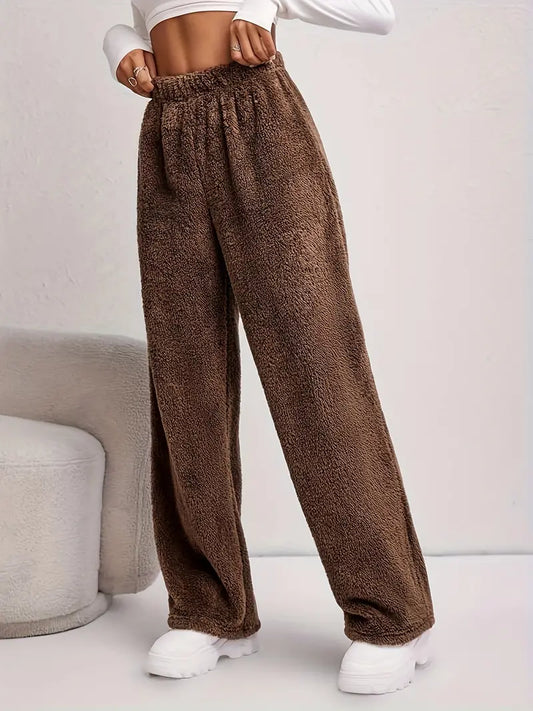 CD | Pantaloni casual fleece pentru femei