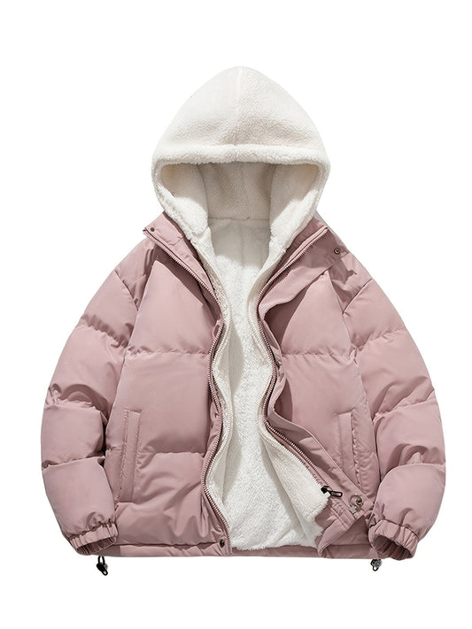 CD | Jachetă puffer căptușită cu fleece