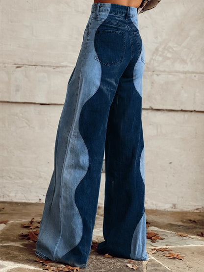 CD | Pantaloni evazați retro chic