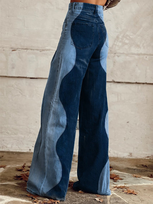 CD | Pantaloni evazați retro chic