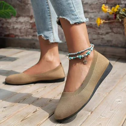 CD | Cap rotund Femei Flats
