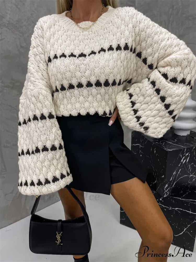 Gracefully Designed Sweater