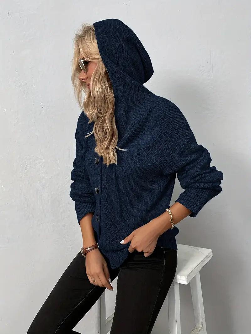 CD | Cardigan de iarnă casual și relaxat