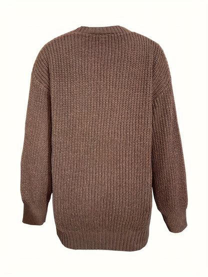 CD | Cardigan de iarnă relaxat și elegant