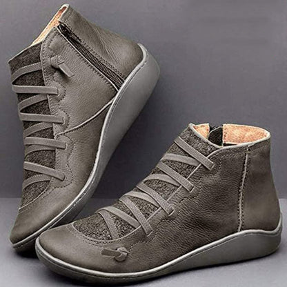 CD | Femei Pantofi moda piele glezna Boot