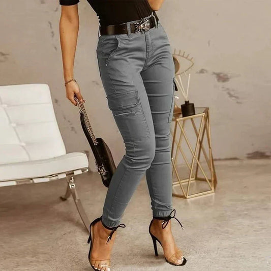 CD | Pantaloni cargo eleganți pentru femei