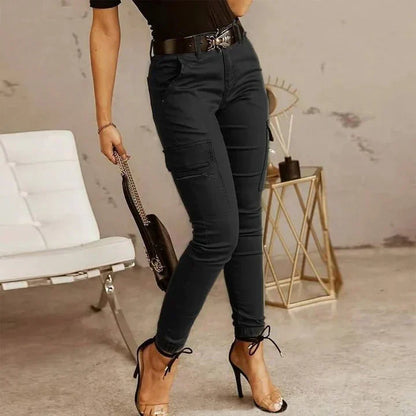 CD | Pantaloni cargo eleganți pentru femei