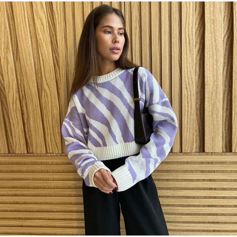 CD | Pulover general casual și relaxat