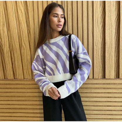 CD | Pulover general casual și relaxat