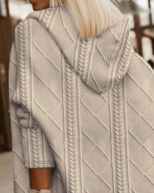 CD | Cardigan de iarnă la modă și minimalist