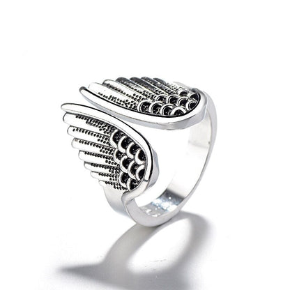 Adjustable Angel Ring In 925 Sterling Silver