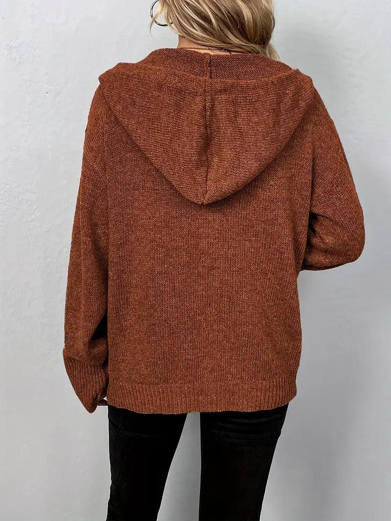 CD | Cardigan de iarnă casual și relaxat