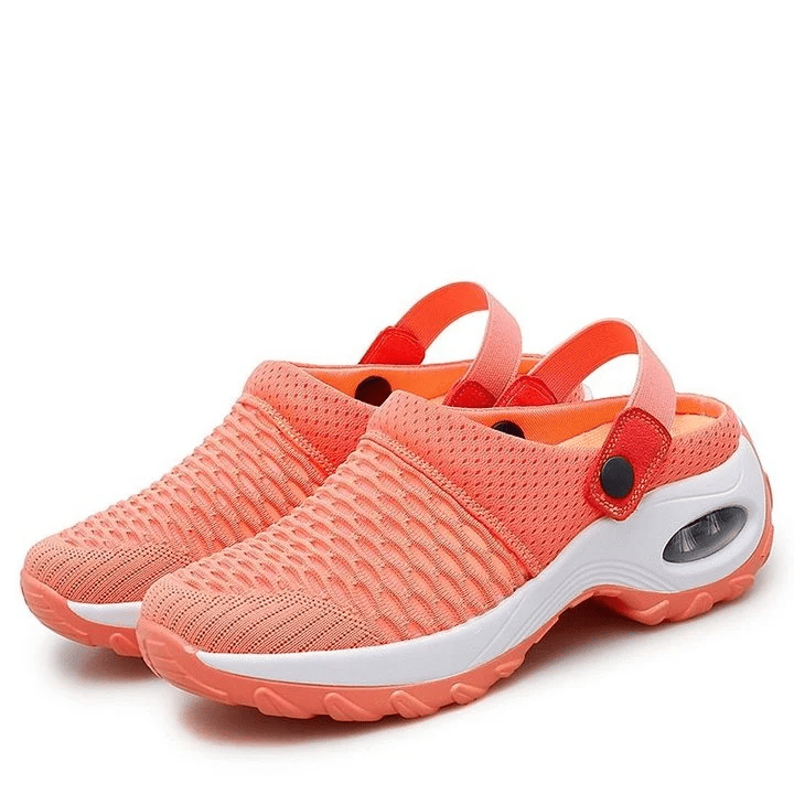 CD Femei Air Cushion Platform Mesh Mules Sneaker Sandale