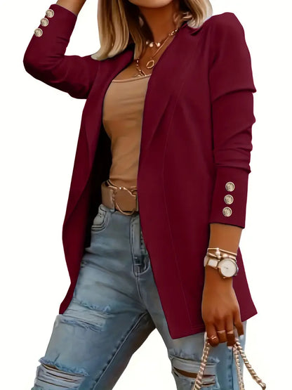 CD | Blazer elegant cu mânecă lungă pentru primăvară