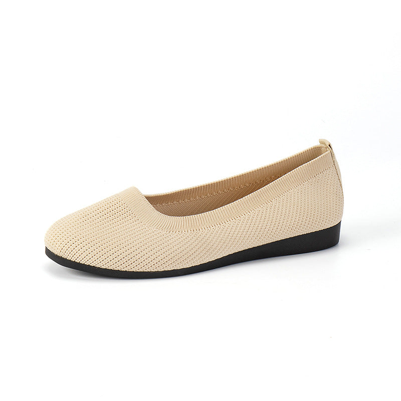 CD | Cap rotund Femei Flats