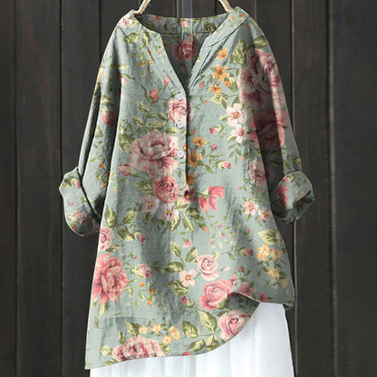 CD | Rochie cămașă cu floare