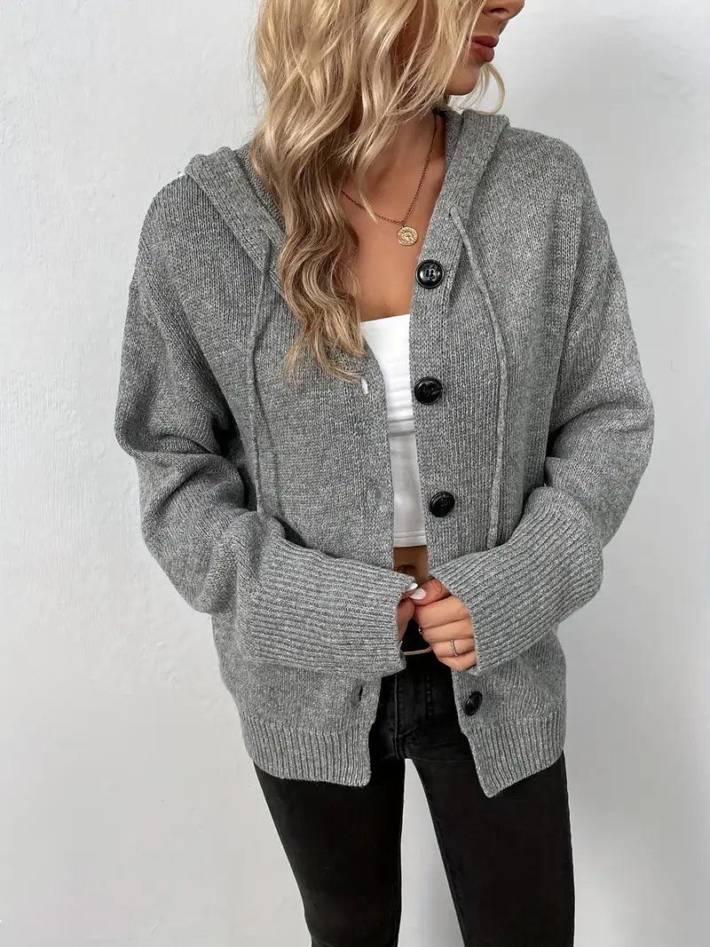 CD | Cardigan de iarnă casual și relaxat