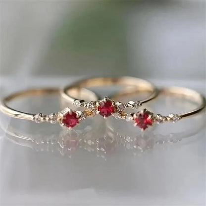 Venara Redmere Gold Ring