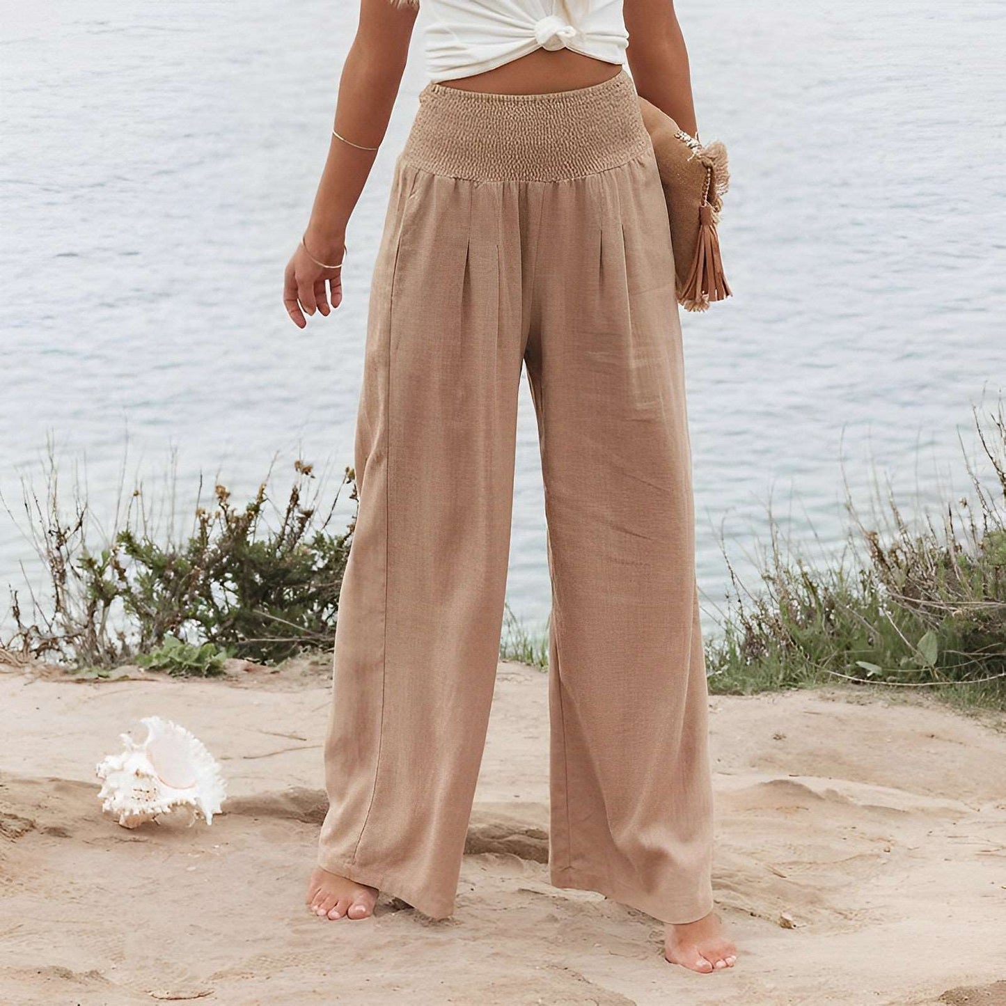 CD | Coll™ Pantaloni cu picior lat