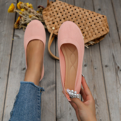 CD | Cap rotund Femei Flats