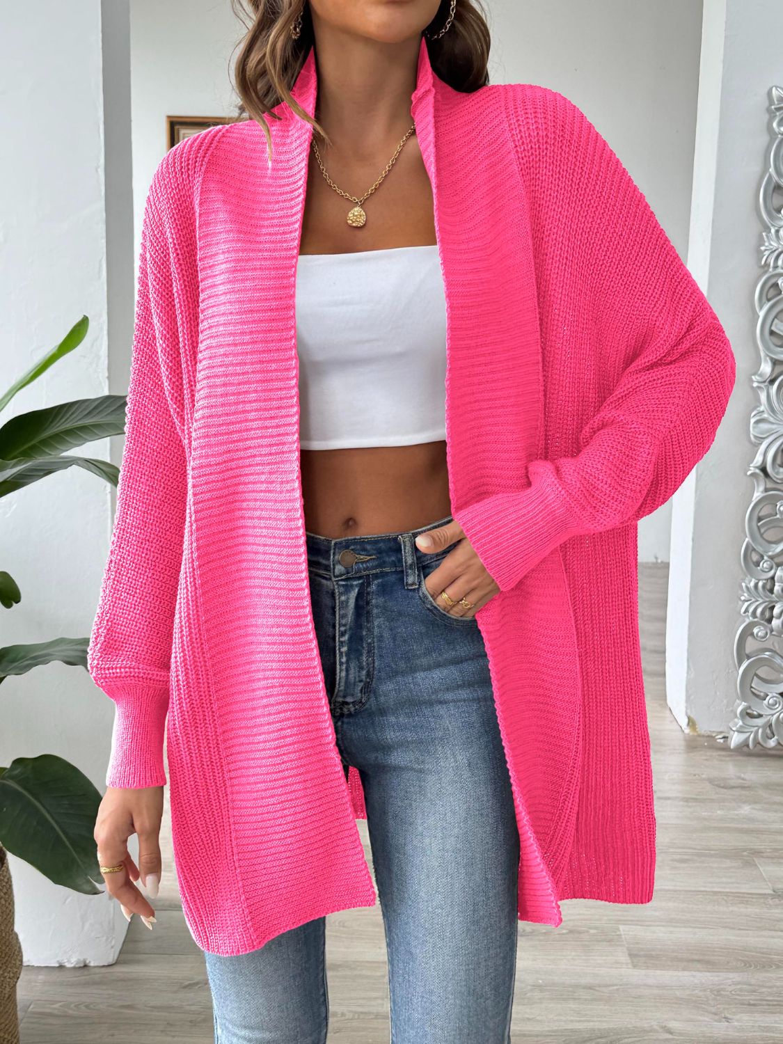 CD | Cardigan de iarnă simplu și elegant