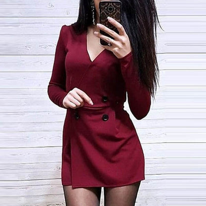 CD | Salopetă scurtă cu nasturi sexy