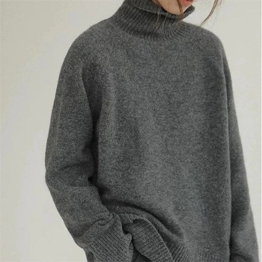 CD ® | Pulover elegant și moale cu gât rotund